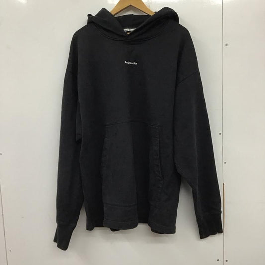 アクネストゥディオズ Acne Studios パーカー 長袖 FN-MN-SWEA000175 21AW/FRANKLIN H STAMP S ロゴ、文字 X プリント 黒 / ブラック /  メンズ USED 古着 中古 10138220