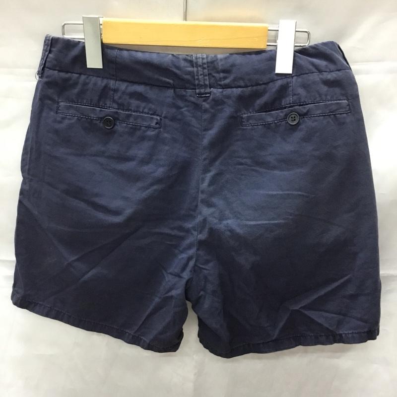 ヘルムートラング HELMUT LANG パンツ ショートパンツ ショートパンツ ハーフパンツ カジュアルパンツ 46 無地 紺 / ネイビー /  メンズ USED 古着 中古 10113328