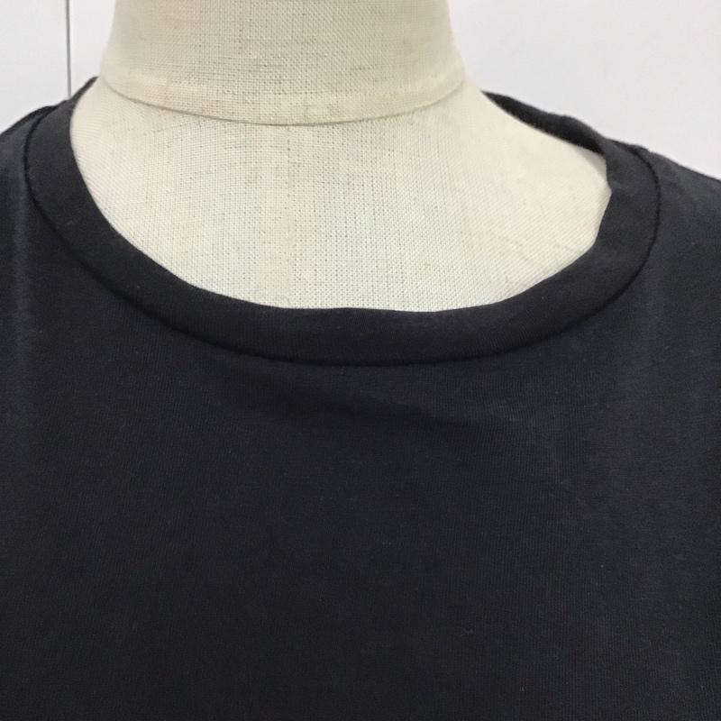 ザラ ZARA ワンピース ロングスカート M 無地 X バンダナ柄 黒 / ブラック /  レディース USED 古着 中古 10114144