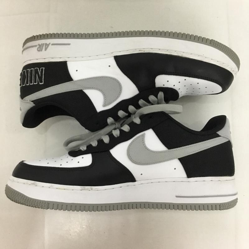 ナイキ NIKE スニーカー スニーカー CT2301-001 AIR FORCE 1 07 LV8 EMB 28.5cm 28.5cm ロゴ、文字 白 / ホワイト / X 黒 / ブラック / X 灰 / グレー /  メンズ USED 古着 中古 10129951
