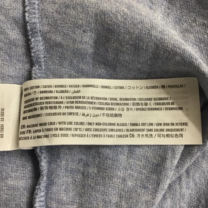 アバクロンビーアンドフィッチ ABERCROMBIE&FITCH Tシャツ 半袖 M ロゴ、文字 水色 / ライトブルー /  メンズ USED 古着 中古 10107255