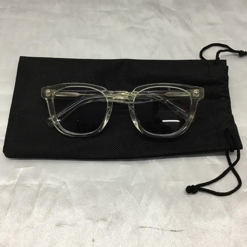 カネコオプティカル KANEKO OPTICAL めがね・サングラス サングラス UNITED ARROWS クリアフレーム 無地 透明 / クリア /  メンズ USED 古着 中古 10119667