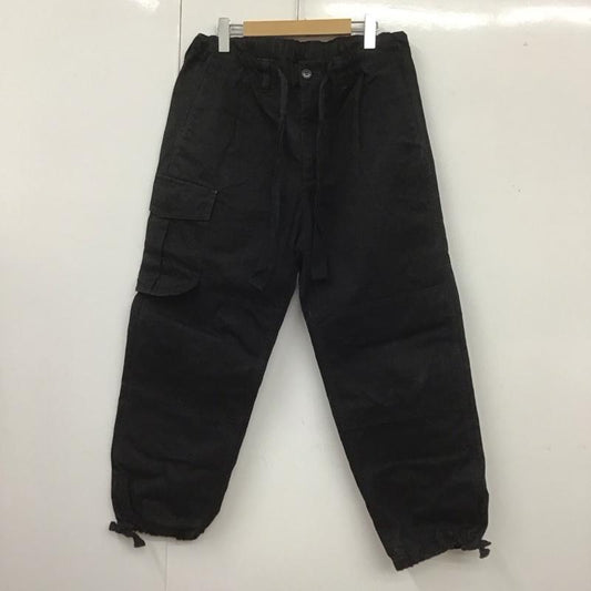 フカミ HUKAMI パンツ ワークパンツ、ペインターパンツ カーゴパンツ L 無地 黒 / ブラック /  メンズ USED 古着 中古 10106818