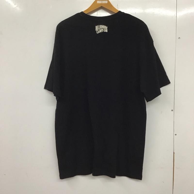 ビリオネア・ボーイズ・クラブ BILLIONAIRE BOYS CLUB Tシャツ 半袖 半袖カットソー プリントTシャツ クルーネックカットソー L プリント 黒 / ブラック /  メンズ USED 古着 中古 10135493