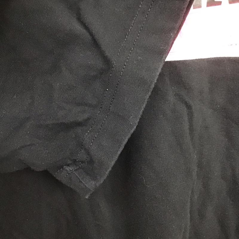 ディーゼル DIESEL Tシャツ 半袖 半袖カットソー プリントTシャツ クルーネックカットソー L ロゴ、文字 黒 / ブラック /  メンズ USED 古着 中古 10130277