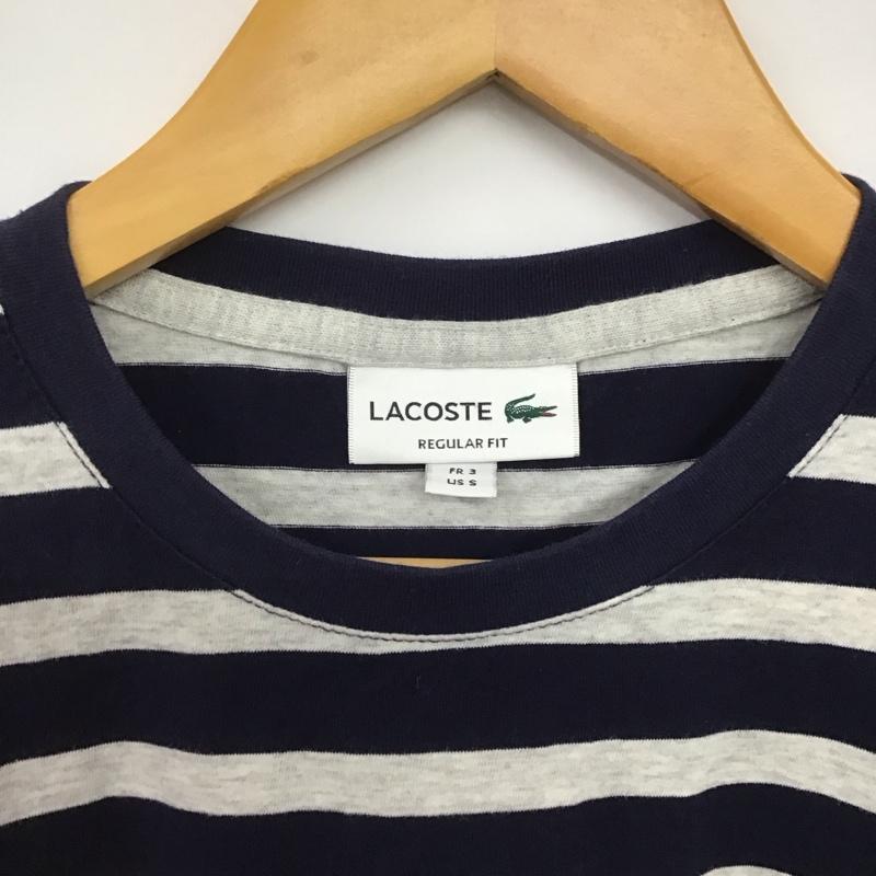 ラコステ LACOSTE Tシャツ 半袖 S ボーダー柄 マルチカラー / マルチカラー /  レディース USED 古着 中古 10146766
