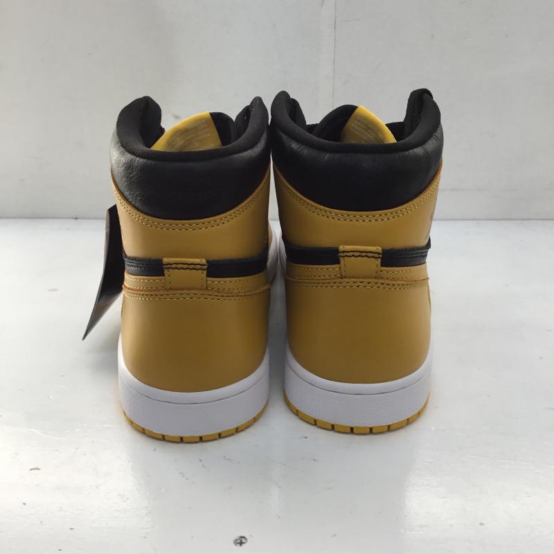 ナイキ NIKE スニーカー スニーカー NIKE AIR JORDAN1RETRO HIGH OG 555088-701 27.0cm ロゴ、文字 黄 / イエロー / X 黒 / ブラック /  メンズ USED 古着 中古 10128714