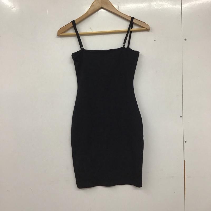 ザラ ZARA キャミソール キャミソール キャミソール ノースリーブカットソー M 無地 黒 / ブラック /  レディース USED 古着 中古 10135017