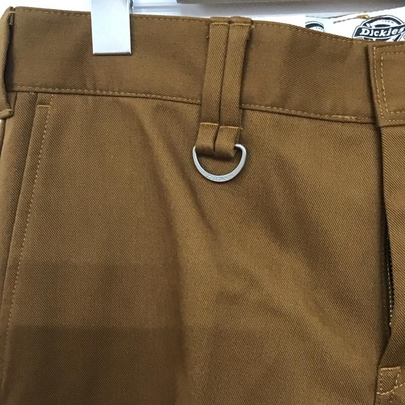 ディッキーズ Dickies パンツ ワークパンツ、ペインターパンツ 144m40wd03 TCツイル デニムテーパード ワイドパンツ 30インチ 無地 茶 / ブラウン /  メンズ USED 古着 中古 10141405