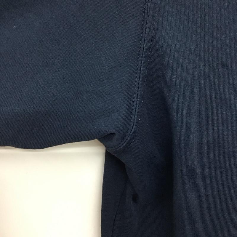 モンベル mont-bell Tシャツ 半袖 半袖カットソー プリントTシャツ クルーネックカットソー S ロゴ、文字 紺 / ネイビー /  メンズ USED 古着 中古 10135946