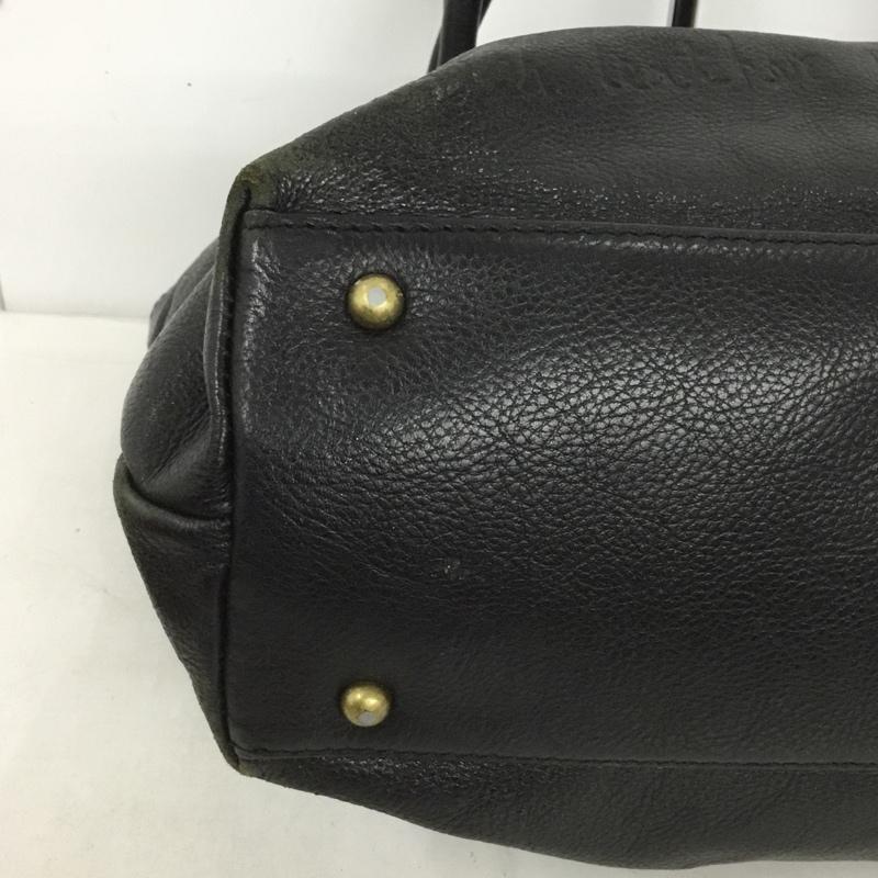 ダコタ Dakota トートバッグ トートバッグ レザー ロゴ、文字 黒 / ブラック /  レディース USED 古着 中古 10132052