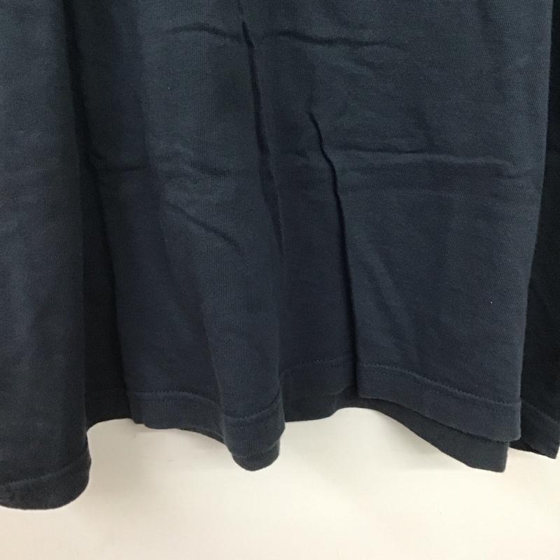 ベルフラワー BELLFLOWER Tシャツ 半袖 半袖カットソー プリントTシャツ クルーネックカットソー ロゴ、文字 紺 / ネイビー /  メンズ USED 古着 中古 10145270