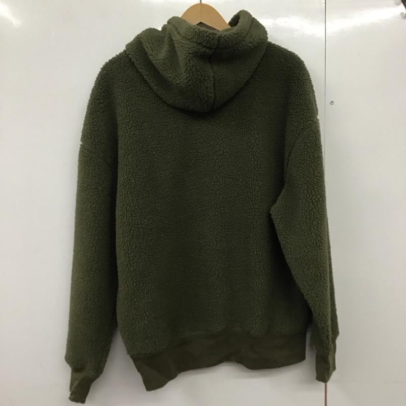 ギャップ GAP パーカー 長袖 M 無地 カーキ / カーキ /  メンズ USED 古着 中古 10141141