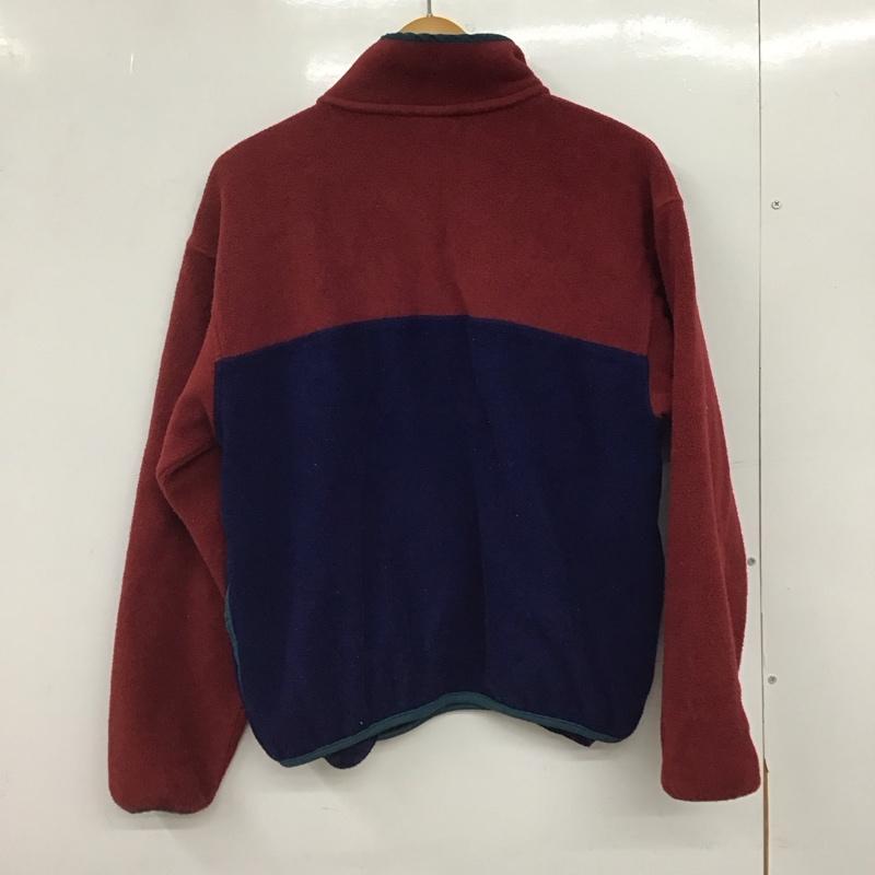 エルエルビーン L.L.Bean ジャケット、上着 ジャンパー、ブルゾン フリース M 無地 紺 / ネイビー / X 赤 / レッド /  レディース USED 古着 中古 10147191