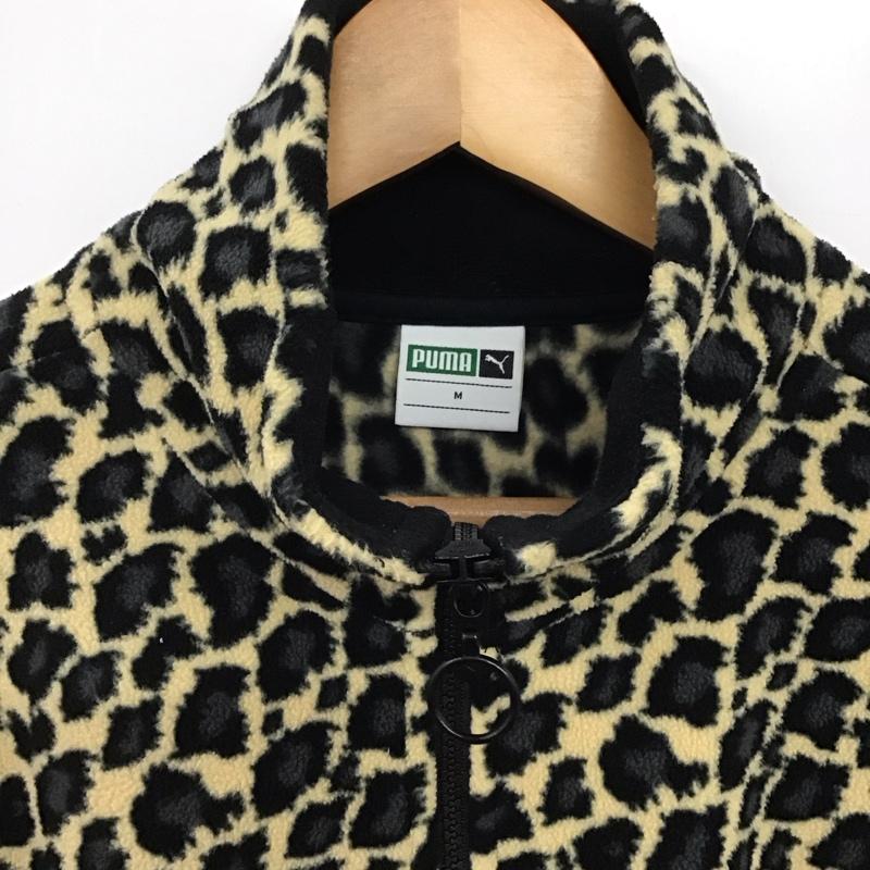 プーマ PUMA ジャケット、上着 ジャンパー、ブルゾン フリースジャケット ジップアップジャケット アウター M ヒョウ柄・レオパード柄 マルチカラー / マルチカラー /  メンズ USED 古着 中古 10144465