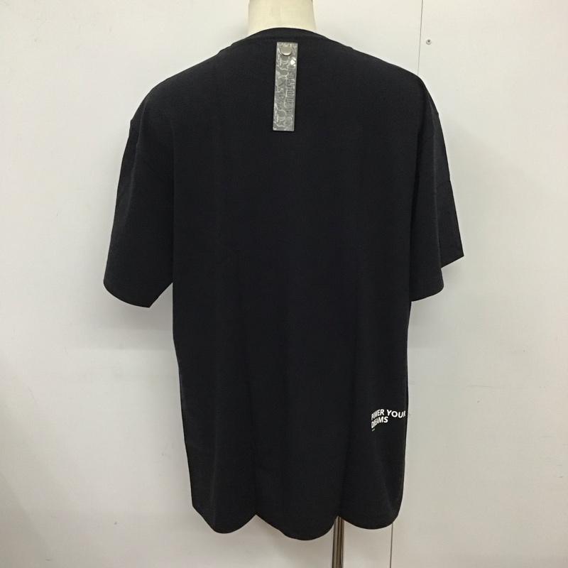 アベイシングエイプ A BATHING APE Tシャツ 半袖 1k73110904 半袖カットソー プリントTシャツ クルーネックカットソー xbox XXL ロゴ、文字 黒 / ブラック /  メンズ USED 古着 中古 10124083