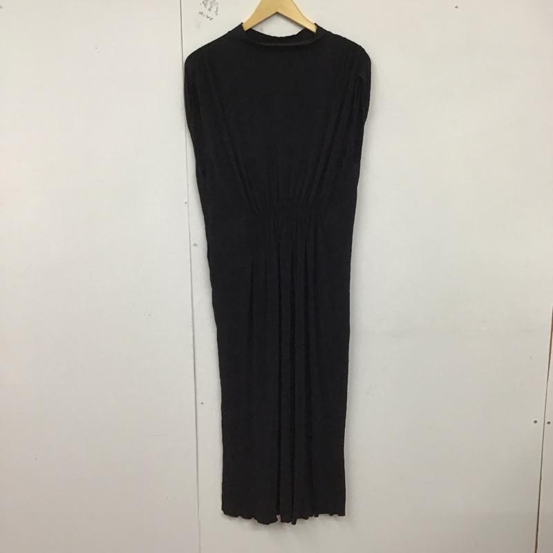 ジーナシス JEANASIS ワンピース ロングスカート JS071265MW FREE 無地 黒 / ブラック /  レディース USED 古着 中古 10128901