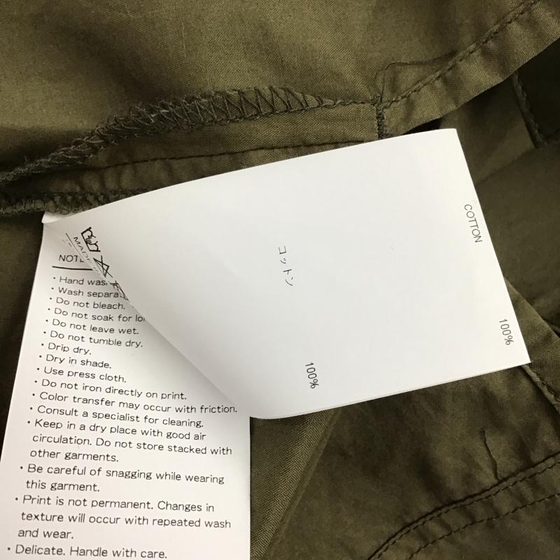 ダブルタップス W)TAPS シャツ、ブラウス 半袖 231brdt-shｍ03 1 無地 カーキ / カーキ /  メンズ USED 古着 中古 10121879