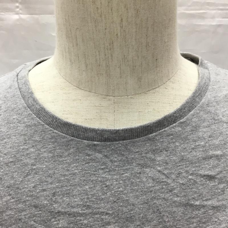 ポロラルフローレン POLO RALPH LAUREN Tシャツ 半袖 半袖カットソー プリントTシャツ クルーネックカットソー M ロゴ、文字 灰 / グレー /  メンズ USED 古着 中古 10116124