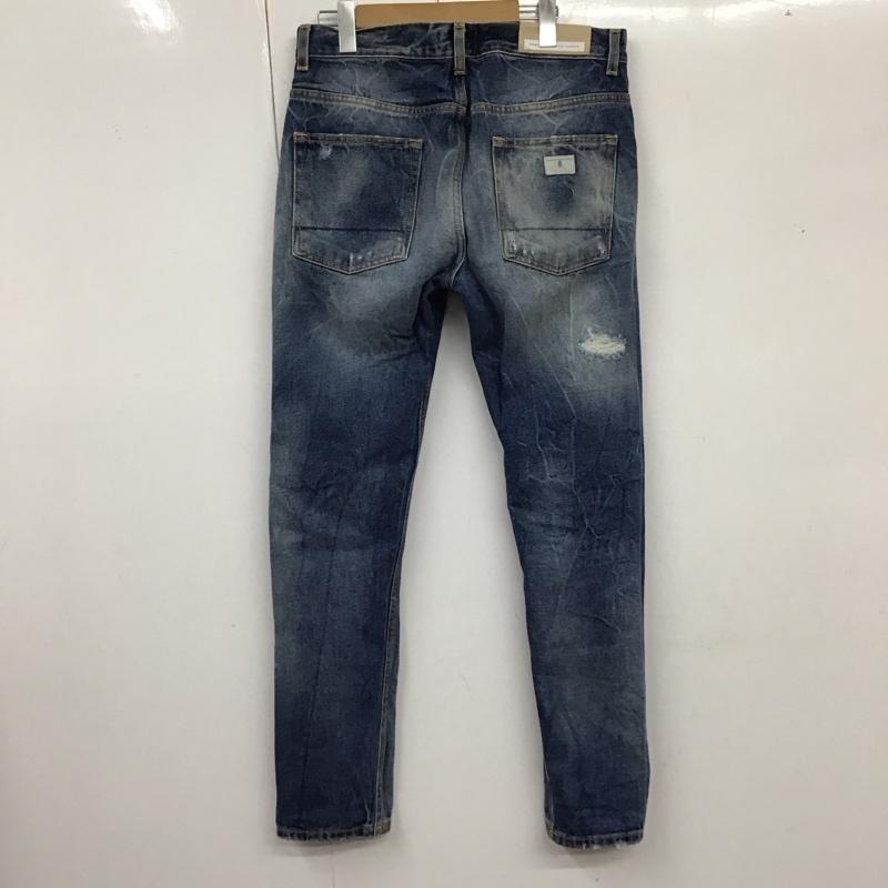 プレミアムムードデニムスーペリア PREMIUM MOOD DENIM SUPERIOR パンツ デニム、ジーンズ イタリア製 30 ダメージ加工 青 / ブルー /  メンズ USED 古着 中古 10113926