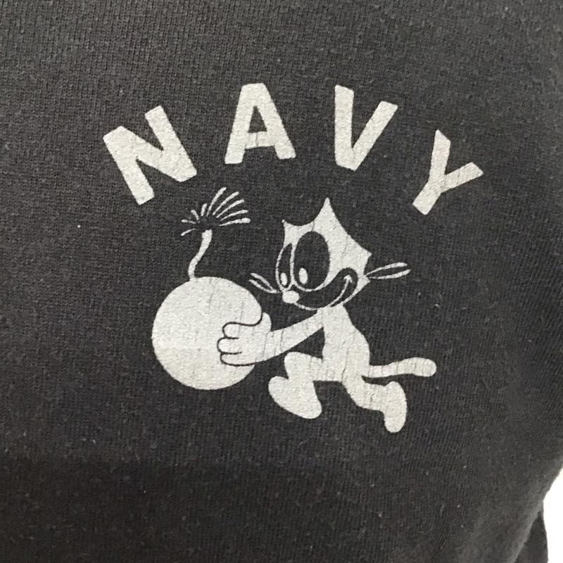 リアルマッコイ REAL McCOY Tシャツ 半袖 半袖 L プリント 黒 / ブラック /  メンズ USED 古着 中古 10113147