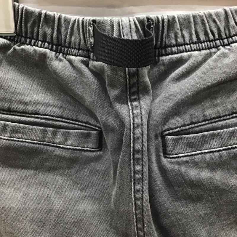 グラミチ GRAMICCI パンツ デニム、ジーンズ デニムパンツ ストレートパンツ ワイドパンツ カジュアルパンツ M 無地 黒 / ブラック /  メンズ USED 古着 中古 10116204