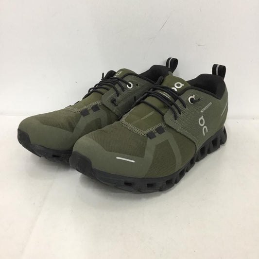 オン On スニーカー スニーカー 59.98836 W Cloud 5 Waterproof 24cm 24.0cm ロゴ、文字 カーキ / カーキ /  レディース USED 古着 中古 10151182