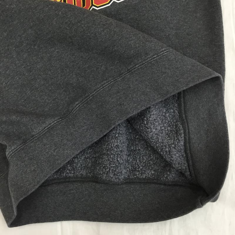 チャンピオン Champion トレーナー 長袖 Bulldogs M プリント チャコールグレー / チャコールグレー /  メンズ USED 古着 中古 10142525