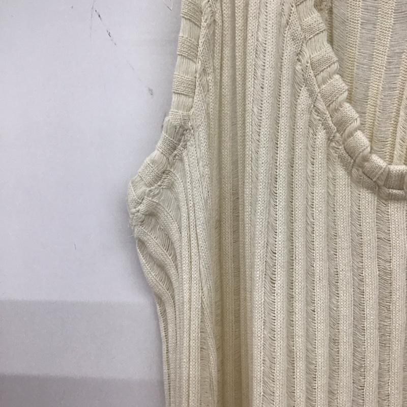 ザラ ZARA ワンピース ロングスカート M 無地 白 / ホワイト /  レディース USED 古着 中古 10129434