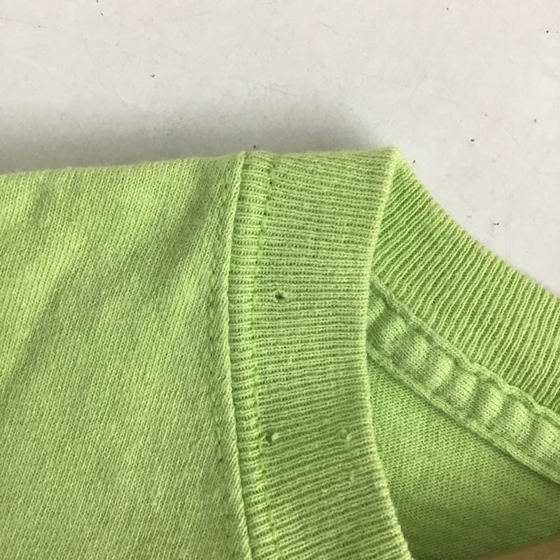 ヘインズ HANES Tシャツ 半袖 半袖カットソー プリントTシャツ クルーネックカットソー 90s 00s M ロゴ、文字 緑 / グリーン /  メンズ USED 古着 中古 10131374