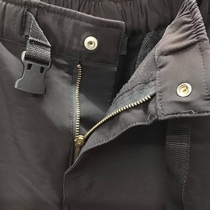 アウトドア OUTDOOR ボトムス ボトムス 087020 クライミングパンツ イージーパンツ L ロゴ、文字 黒 / ブラック /  メンズ USED 古着 中古 10117068