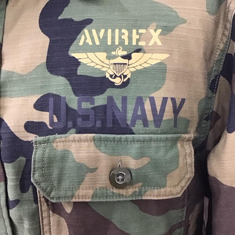 アヴィレックス AVIREX ジャケット、上着 ジャケット、ブレザー 6195169 迷彩ジャケット ミリタリージャケット カジュアルシャツ L カモフラージュ柄・迷彩 マルチカラー / マルチカラー /  メンズ USED 古着 中古 10110776