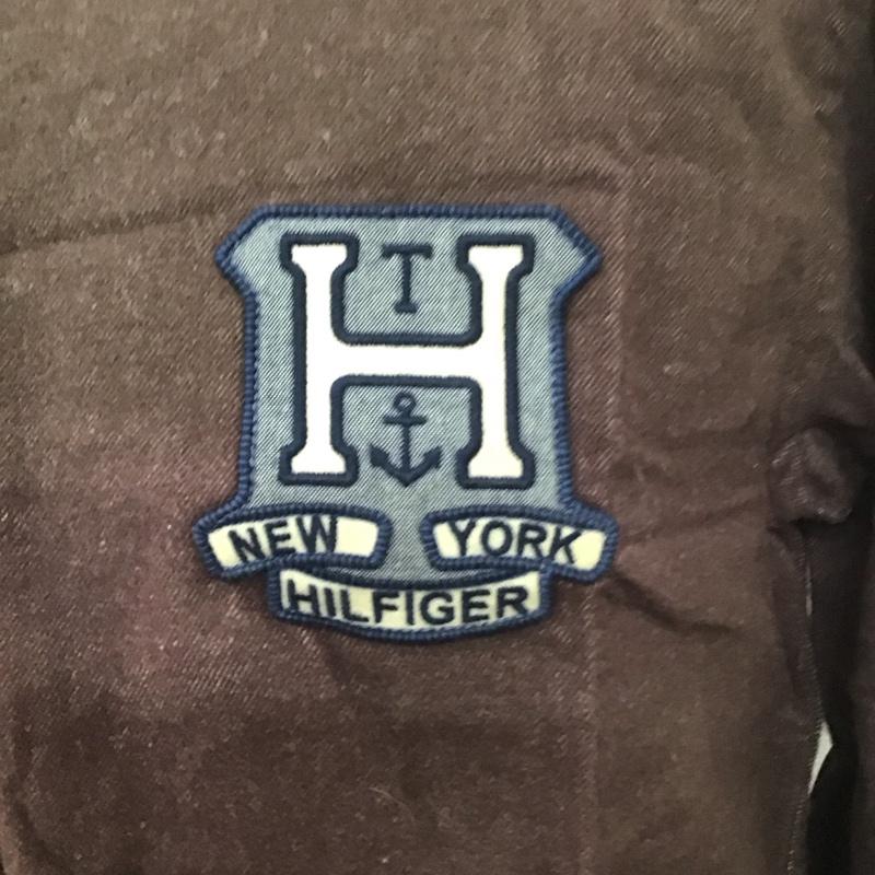 トミーヒルフィガー TOMMY HILFIGER シャツ、ブラウス 長袖 0887859447-204 起毛 M ワンポイント ダークブラウン / ダークブラウン /  メンズ USED 古着 中古 10111186