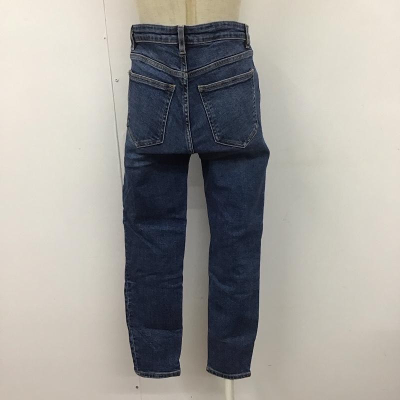 ザラ ZARA パンツ デニム、ジーンズ ストレッチ 無地 青 / ブルー /  レディース USED 古着 中古 10108077