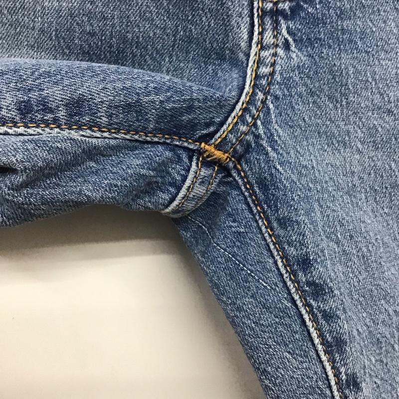 リーバイス Levi s パンツ デニム、ジーンズ 28833-0978 512 W28 L32 ストレッチ 28インチ 無地 青 / ブルー /  メンズ USED 古着 中古 10146362