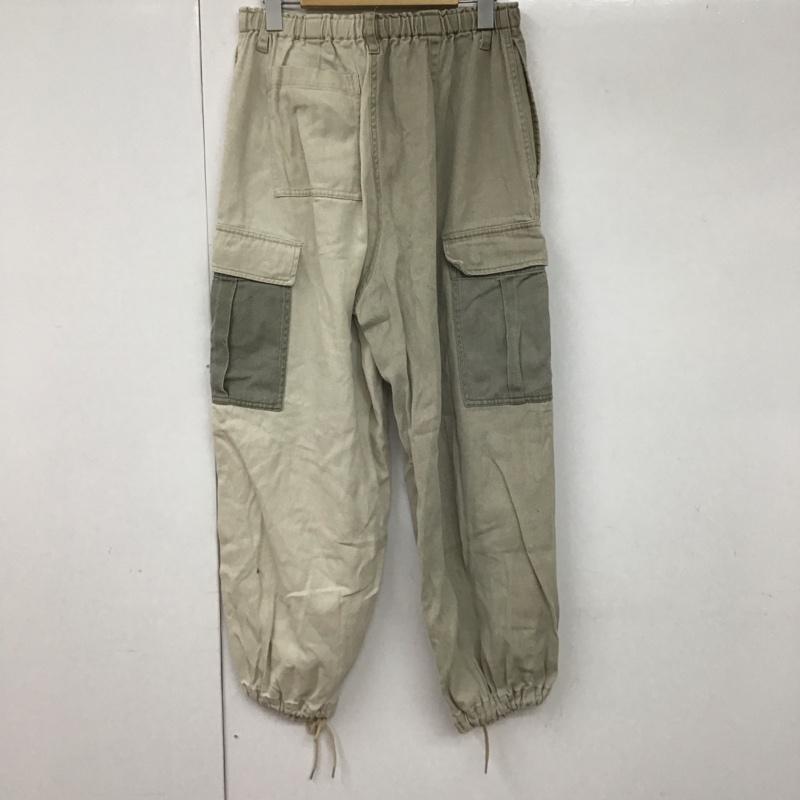 ニコアンド niko and... パンツ ワークパンツ、ペインターパンツ M 無地 ベージュ / ベージュ /  レディース USED 古着 中古 10130273