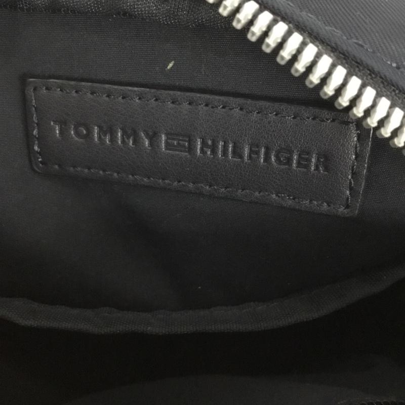 トミーヒルフィガー TOMMY HILFIGER ショルダーバッグ ショルダーバッグ シグネチャーミニリポーターバッグ ロゴ、文字 紺 / ネイビー /  メンズ USED 古着 中古 10124239