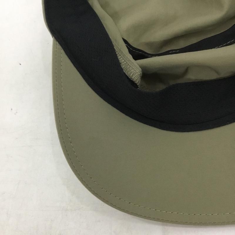 モンベル mont-bell 帽子 キャップ 1118519 O.D.ワークキャップ ロゴ、文字 ベージュ / ベージュ /  メンズ USED 古着 中古 10140608