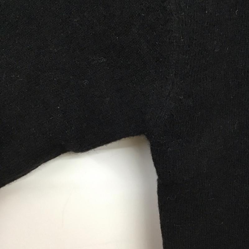 古着 USED ニット、セーター 長袖 長袖 M ロゴ、文字 黒 / ブラック /  メンズ USED 古着 中古 10140916