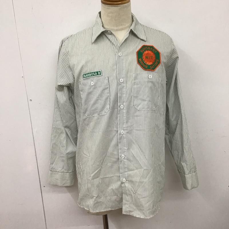 レッドキャップ RED KAP シャツ、ブラウス 長袖 M ストライプ マルチカラー / マルチカラー /  メンズ USED 古着 中古 10128258