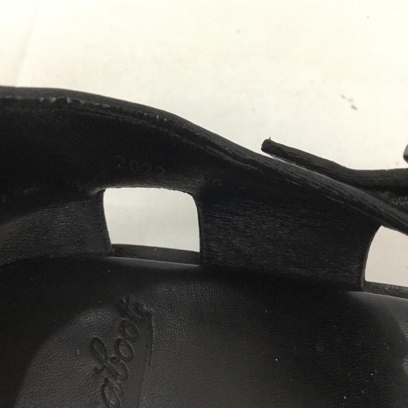 パラブーツ Paraboot サンダル サンダル 123312 グルカサンダル レザー PACIFIC 45 箱有 無地 黒 / ブラック /  メンズ USED 古着 中古 10138474