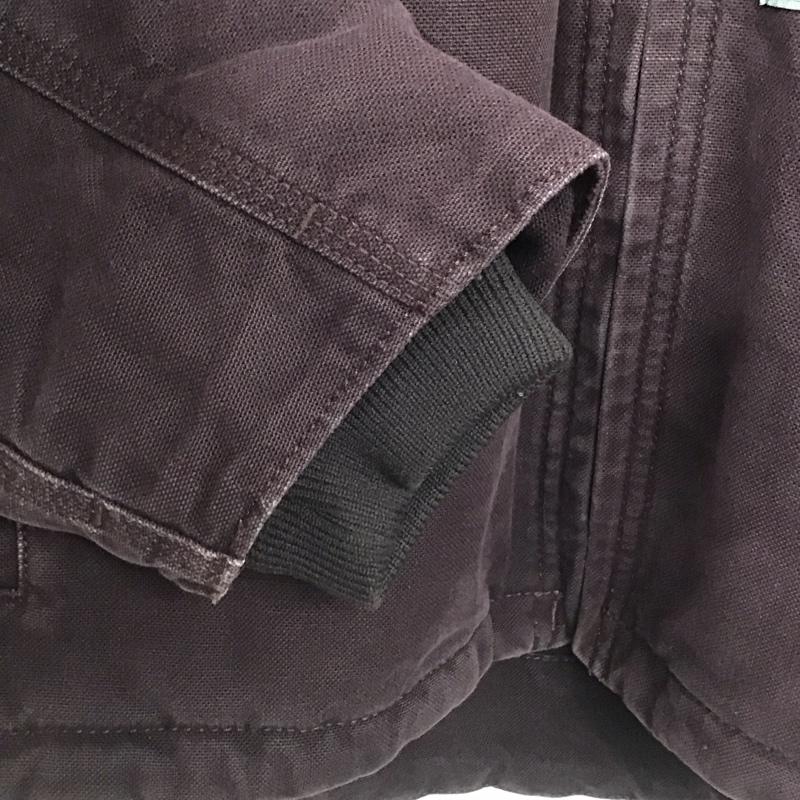 カーハート Carhartt ジャケット、上着 ジャケット、ブレザー ジップアップジャケット アウター 古着 M ロゴ、文字 紫 / パープル /  ボーイズ USED 古着 中古 10142646