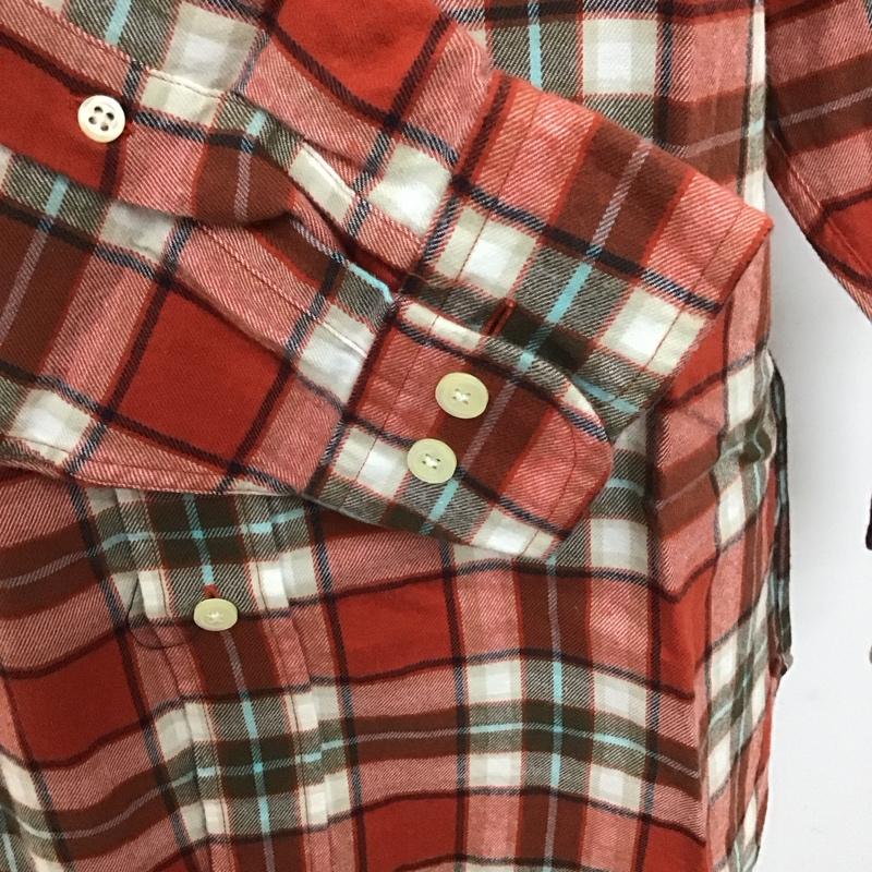 ブルックスブラザーズ BROOKS BROTHERS シャツ、ブラウス 長袖 ボタンダウンシャツ M チェック マルチカラー / マルチカラー /  メンズ USED 古着 中古 10111382