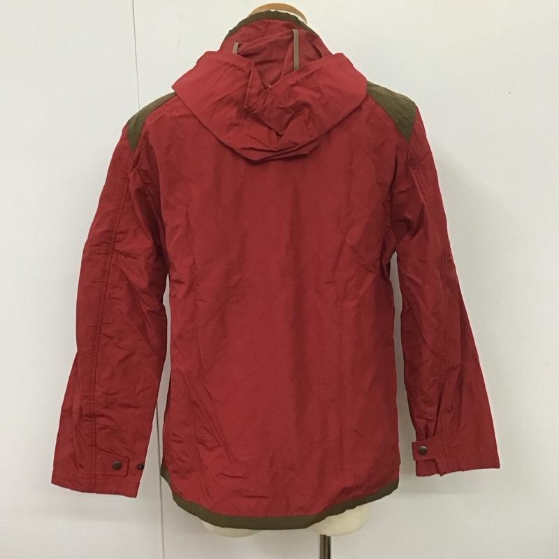エディーバウアー Eddie Bauer ジャケット、上着 ジャンパー、ブルゾン ジップアップジャケット ジャンパー ジャケット カジュアルジャケット アウター M ロゴ、文字 えんじ / ワインレッド /  メンズ USED 古着 中古 10113600