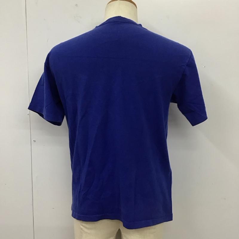 ステューシー STUSSY Tシャツ 半袖 半袖カットソー プリントTシャツ クルーネックカットソー 00s 紺タグ M ロゴ、文字 青 / ブルー /  メンズ USED 古着 中古 10112091