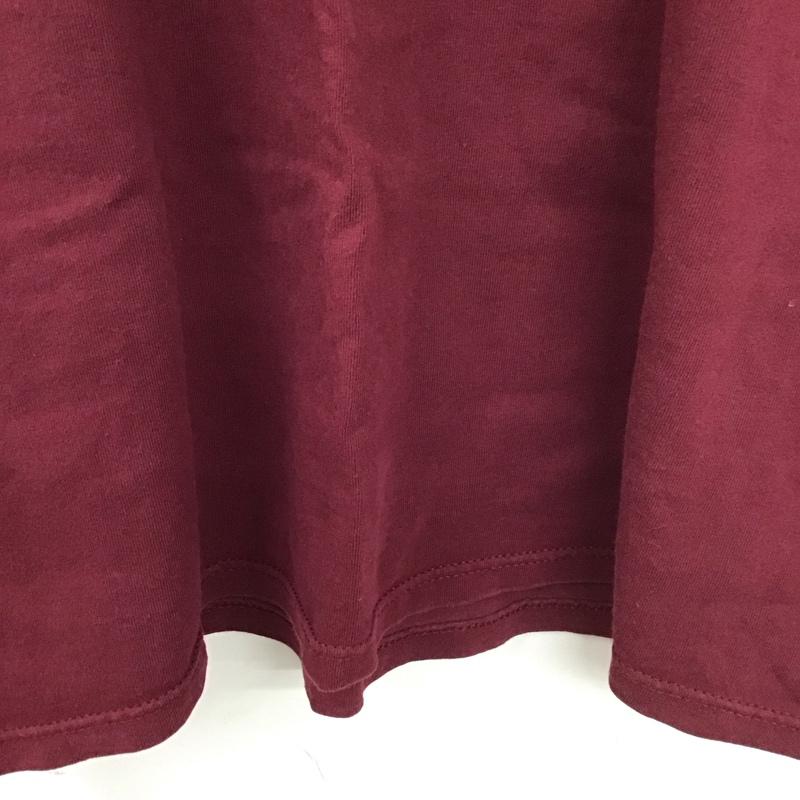 古着 USED Tシャツ 半袖 半袖カットソー プリントTシャツ クルーネックカットソー ディズニー プリント えんじ / ワインレッド /  メンズ USED 古着 中古 10131161