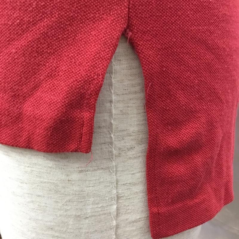 ラコステ LACOSTE ポロシャツ 半袖 ワニ ワンポイント 赤 / レッド /  メンズ USED 古着 中古 10115528