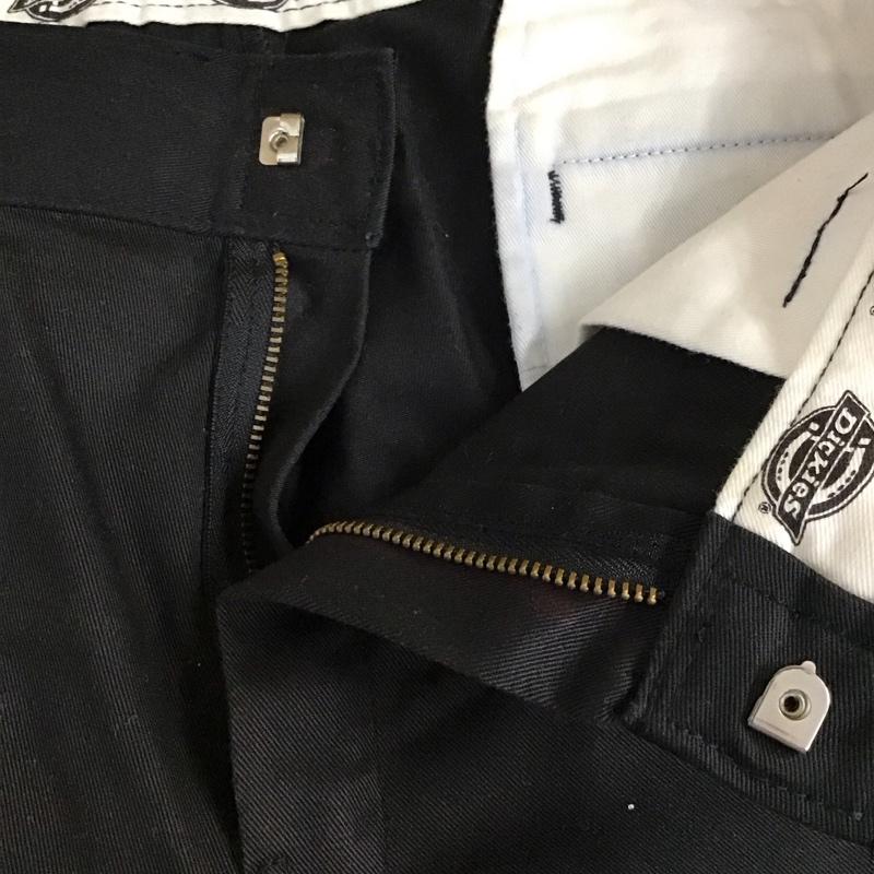 ディッキーズ Dickies パンツ チノパン ロゴ、文字 黒 / ブラック /  メンズ USED 古着 中古 10114628
