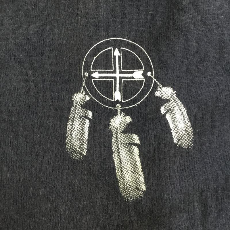 フラットヘッド The Flat Head Tシャツ 半袖 The Flat Head プリントT 半袖 SPORTS WEAR 38 プリント 紺 / ネイビー /  メンズ USED 古着 中古 10129798