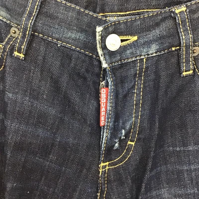 ディースクエアード DSQUARED2 パンツ デニム、ジーンズ 46インチ 無地 インディゴ / インディゴ /  メンズ USED 古着 中古 10141189